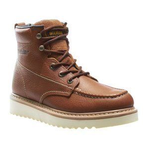 WOLVERINE MEN'S MOC TOE WORK BOOTS - NEW, SIZE 11